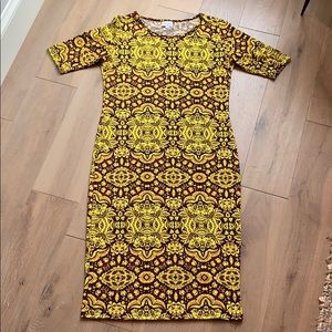 LulaRoe Julia midi dress